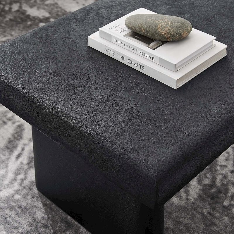 Relic Concrete Textured Coffee Table image number 9