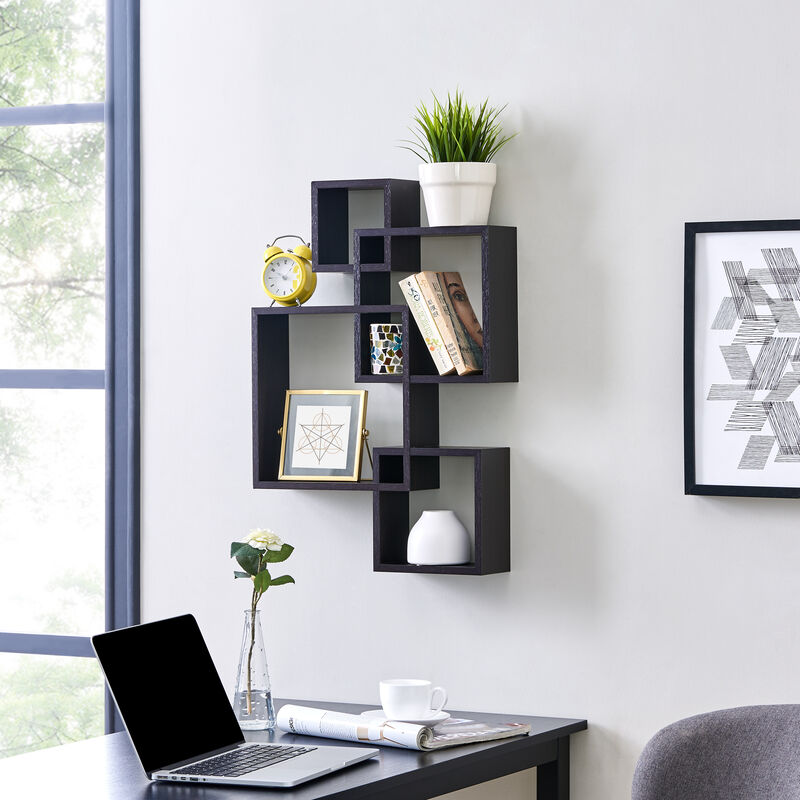 Intersecting Cube Shelves