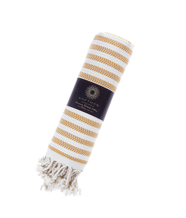 Kafthan Textile Calista Turkish Cotton Single Bath and Beach Towel