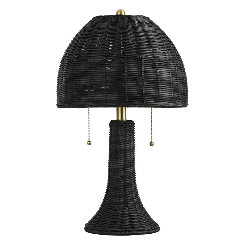 Joanie 22" Bohemian Rustic Iron LED Table Lamp