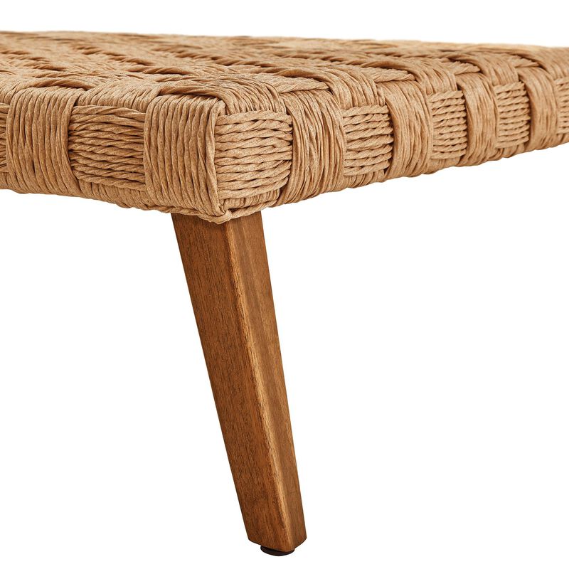 Modway Thames Outdoor Patio Wicker Outdoor Patio Rattan Coffee Table image number 7