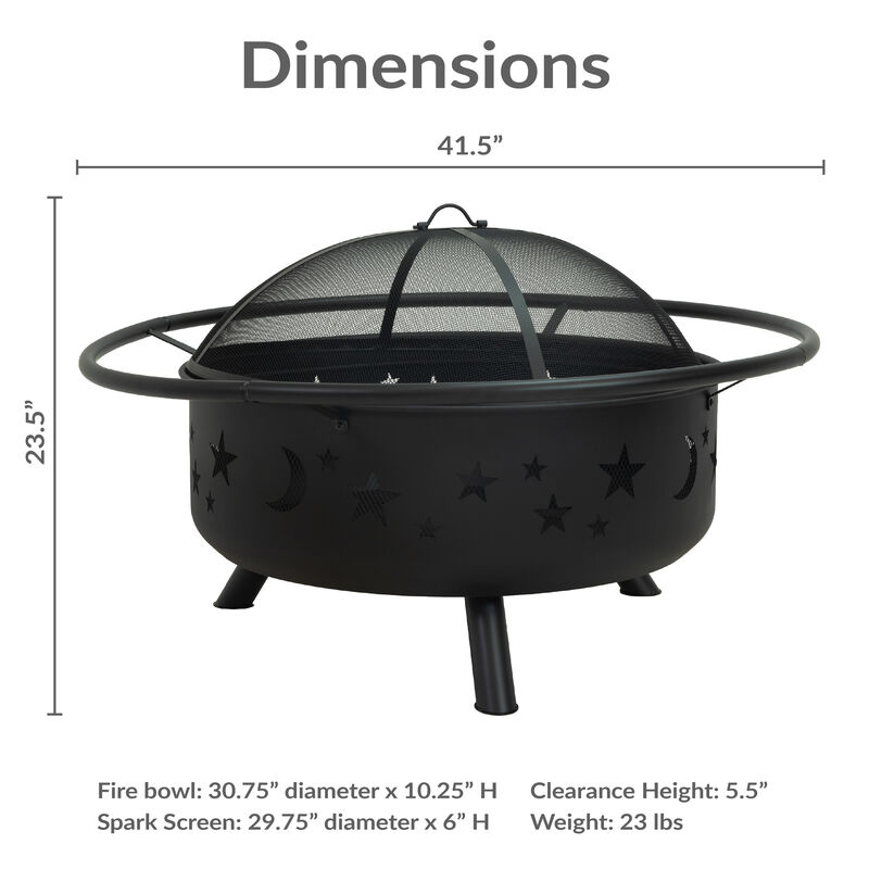 Cosmic Fire Pit - 31 in (78 cm) image number 2