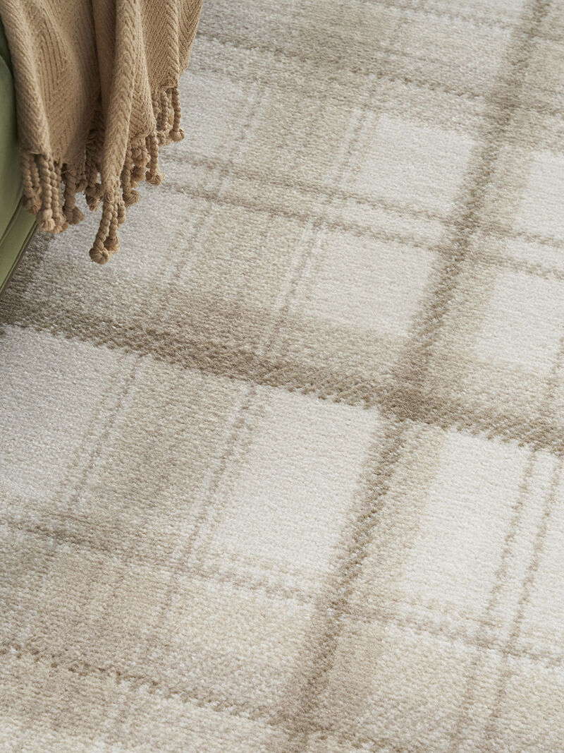 Grafix GRF03 Ivory/Beige 5'3" x Round Rug image number 3
