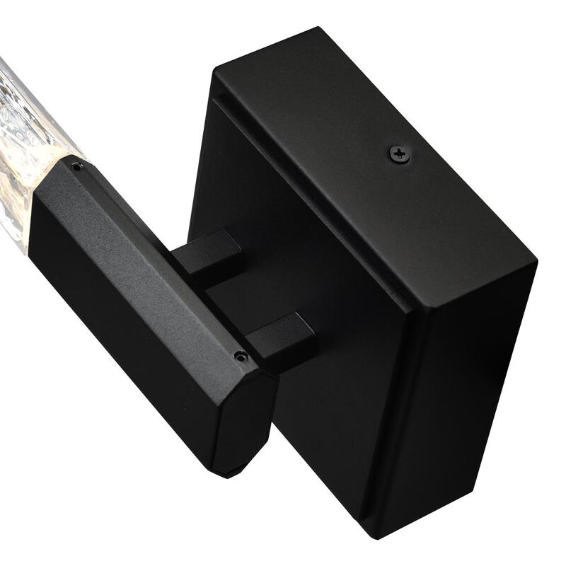 Greta Integrated LED Black Wall Light