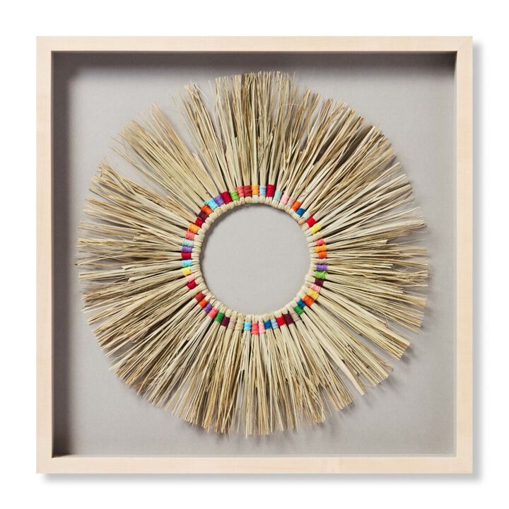 Rainbow Wreath Wall Art