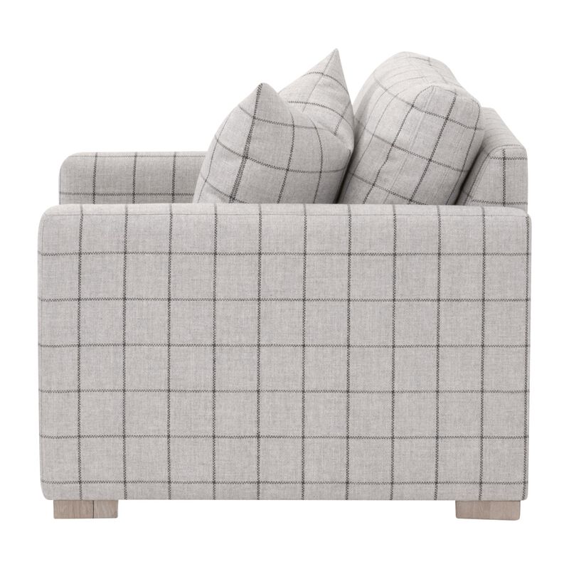 Clara Slim Arm Sofa Chair in Grey image number 2
