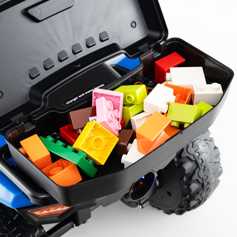 6V Electric Kids Ride-On ATV with Spray Feature, Storage Box and Music image number 4