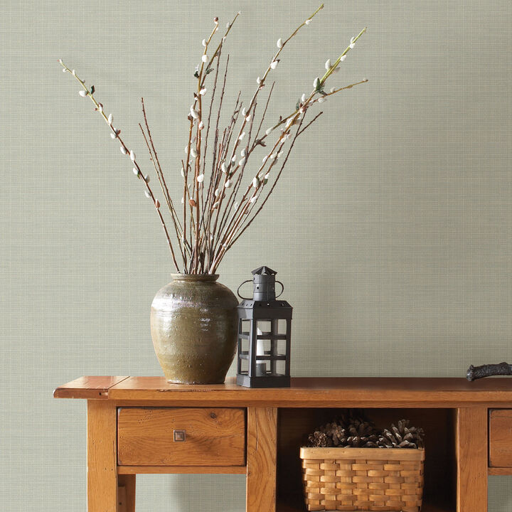 Kent Beige Grasscloth Wallpaper (Set of 2)