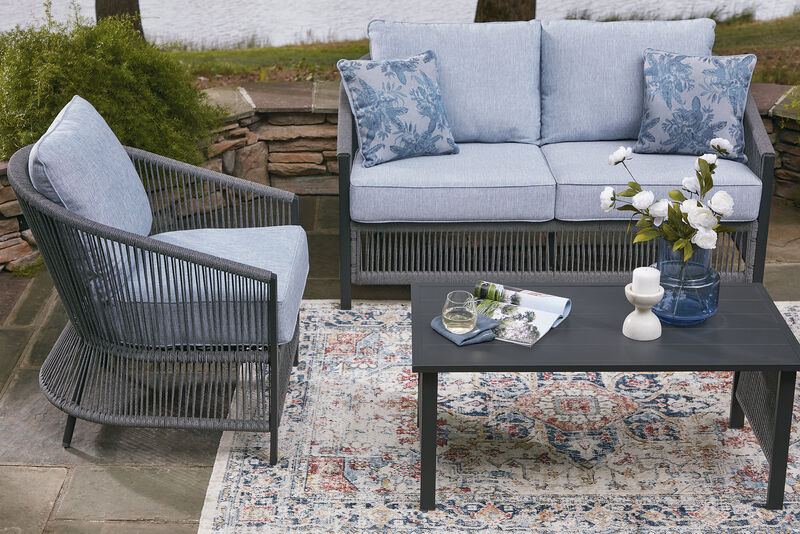 Bodega Island 4-Piece Outdoor Conversation Set image number 3