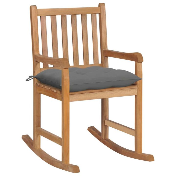 Rocking Chair Teak Solid Teak Wood Standard Rocking Chair