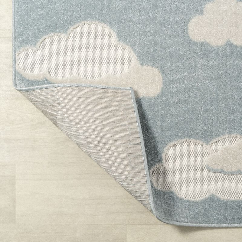 Hedwig High-Low Youth Cloud Scandi Indoor/Outdoor Area Rug image number 6
