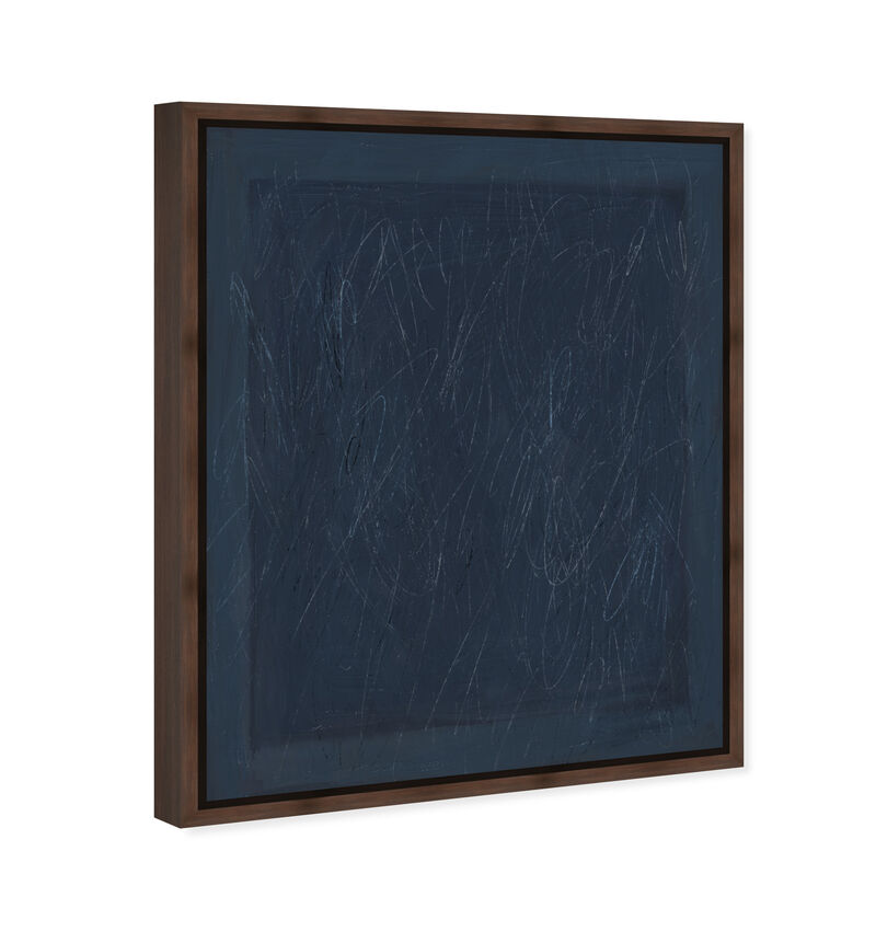 Deep Blue Abstract Canvas Print by Oliver Gal image number 2