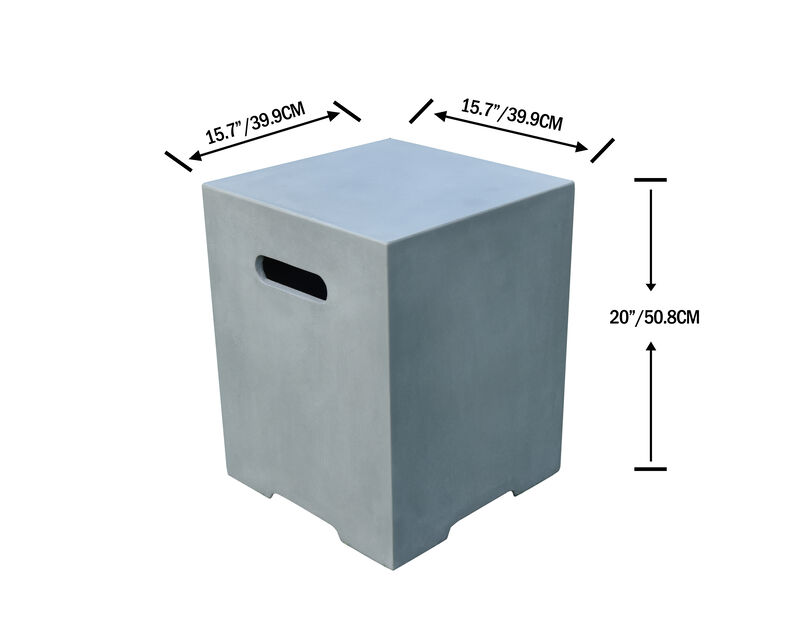 Elementi Light Grey Propane Tank Cover image number 7