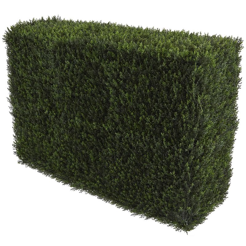 Hivvago Artificial Decorative Cedar Hedge  (Indoor/Outdoor)