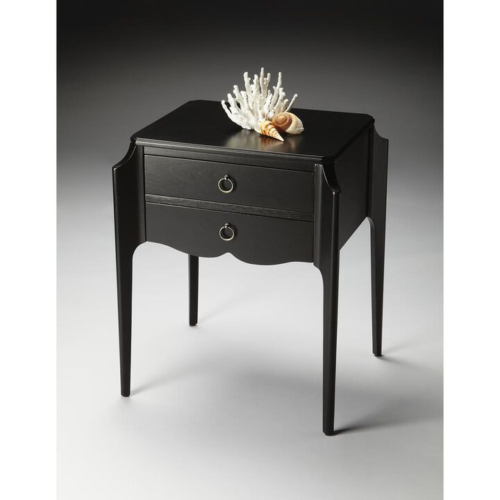 Butler Specialty Wilshire End Table, Black