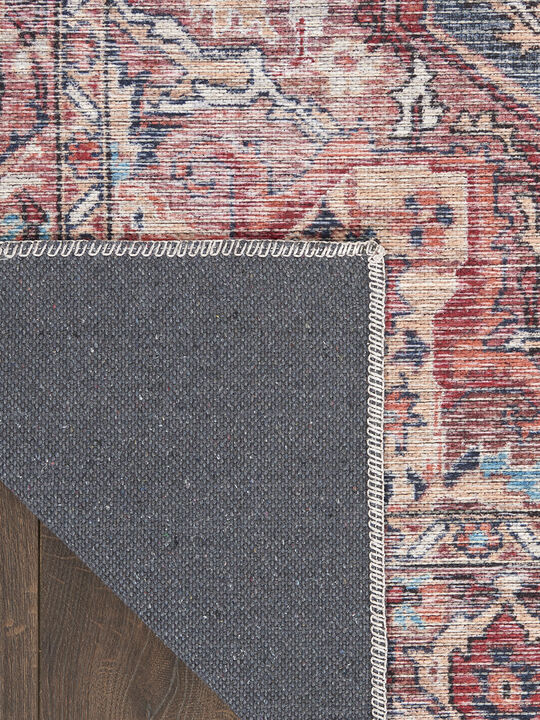 Machine Washable Series 1 SR101 Multicolor 6' x 9' Rug