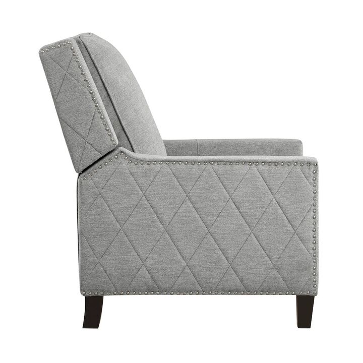 Lexicon Banks Textured Fabric Push back Recliner