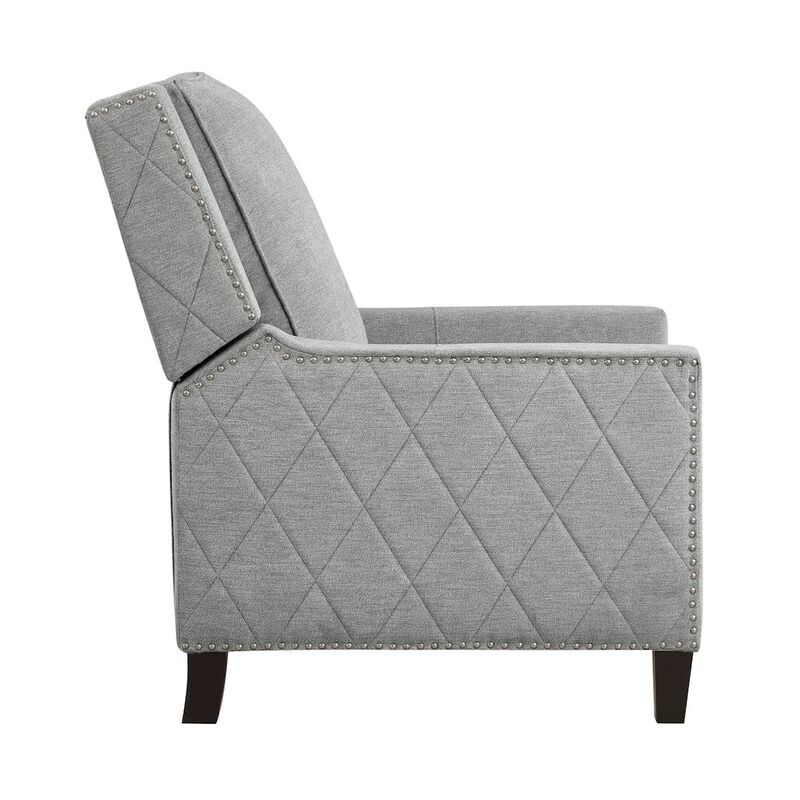 Lexicon Banks Textured Fabric Push back Recliner