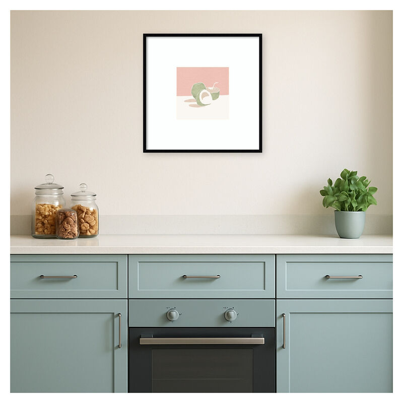Coco de Bahia by Yuyu Pont Wood Framed Wall Art Print image number 4