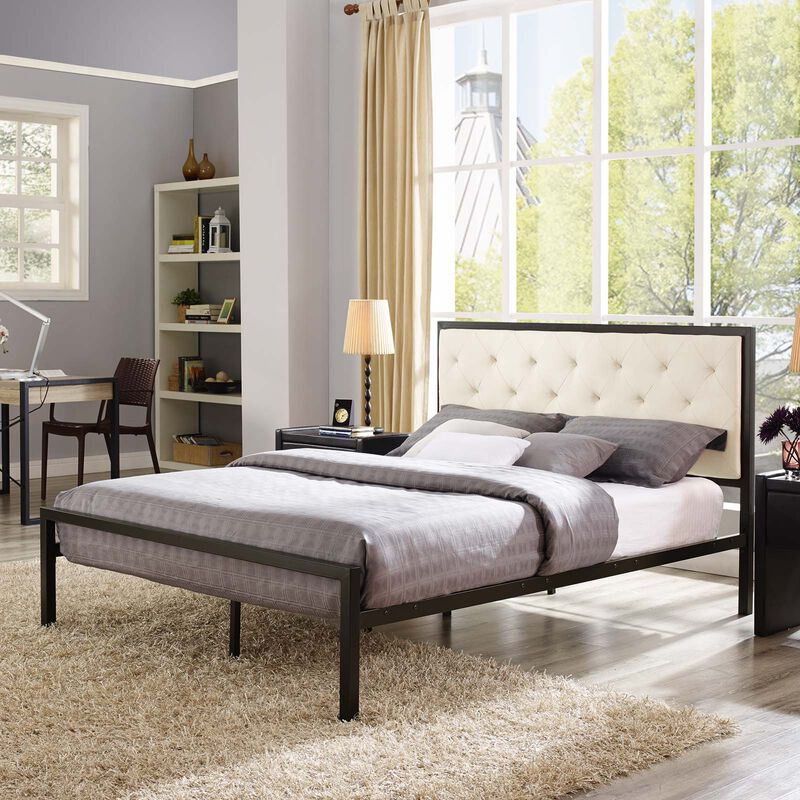 Modway - Mia Queen Fabric Bed image number 1