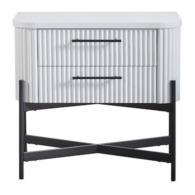 Bernards Fisher Park Nightstand - White image number 0