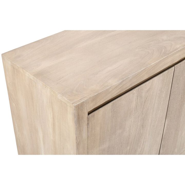 Alex Hamilton Argyle 4-Door Sideboard in Light Ash Ivory Reclaimed Wood