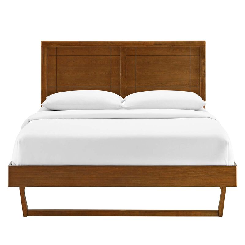 Modway - Marlee King Wood Platform Bed with Angular Frame image number 4