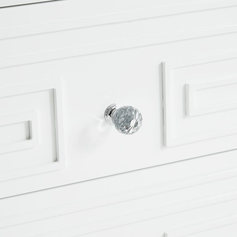 Inspired Home Clarice  Side Table/Accent Table/Nightstand