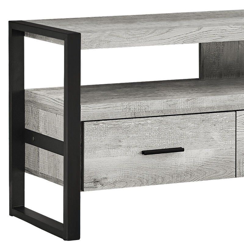 Cabinet Storage TV Stand – Durable Media Console with Enclosed Doors for Home and Living Room Décor