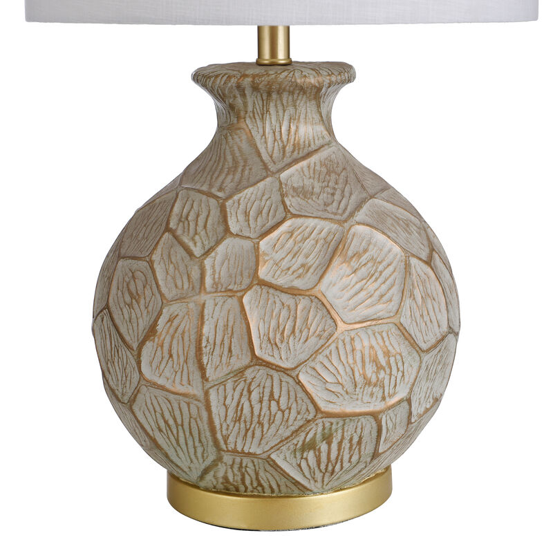 Baffo Round Gold Table Lamp