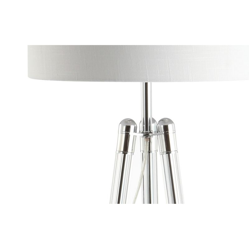 Arliss Surveyor's Tripod Metal/Crystal LED Floor Lamp