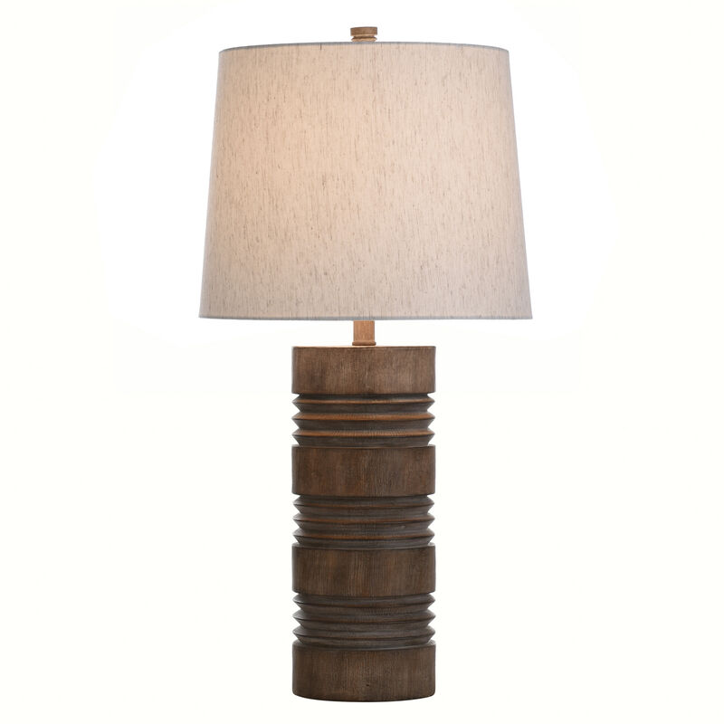 Ribbed Roanoke Table Lamp