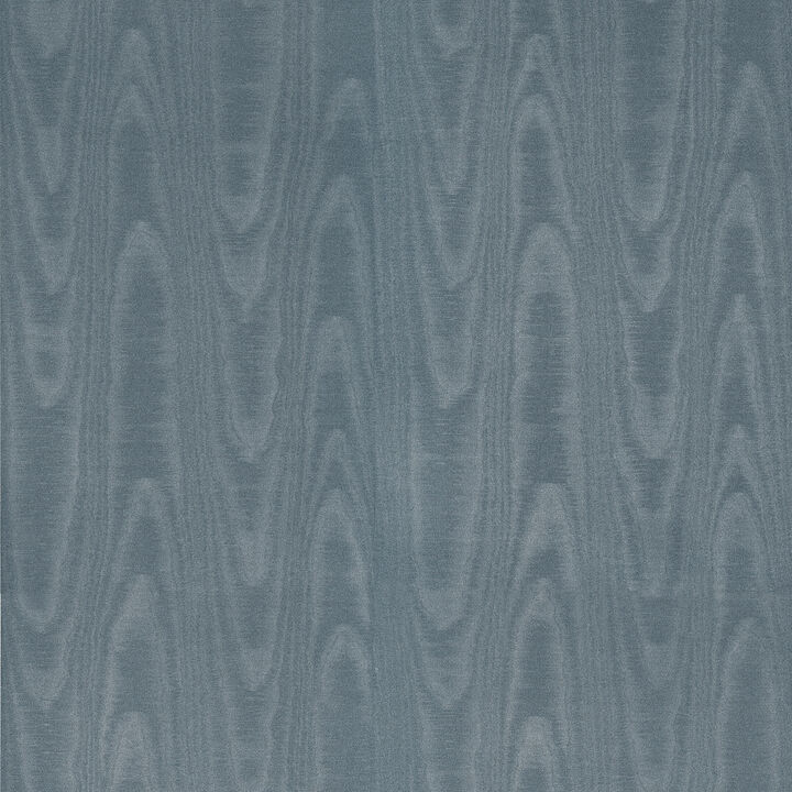 Angelina Denim Moire Wallpaper (Set of 2)