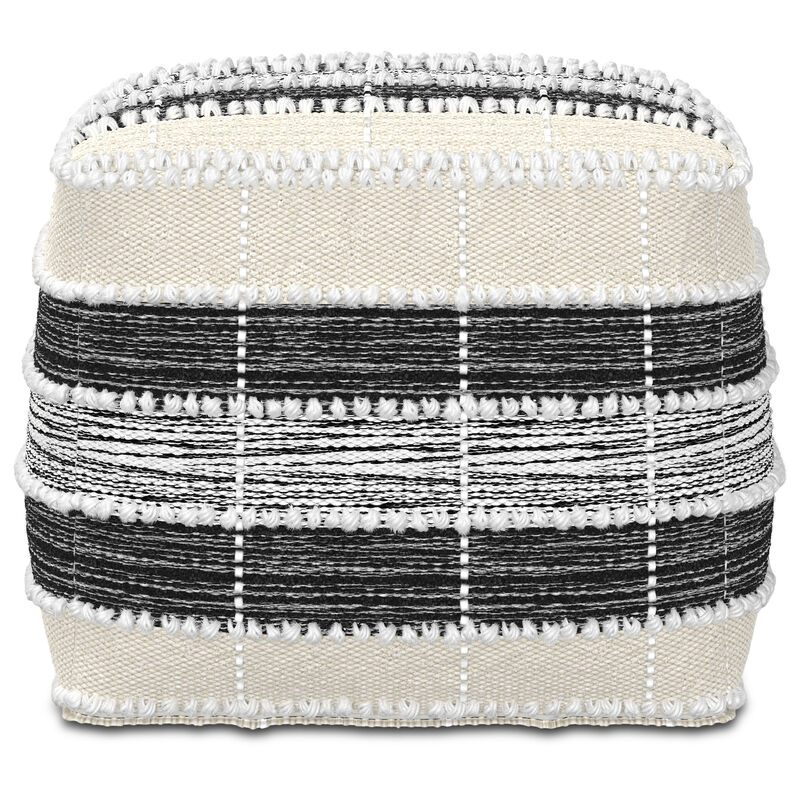 Barley Square Pouf