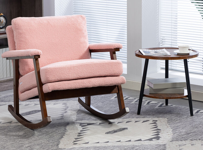 Cumsko Solid Wood rocking chair image number 4