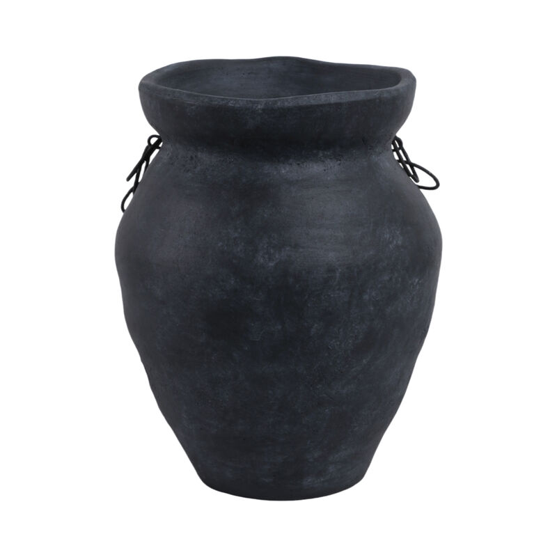 12x10" Rustic Vase With Chain image number 3