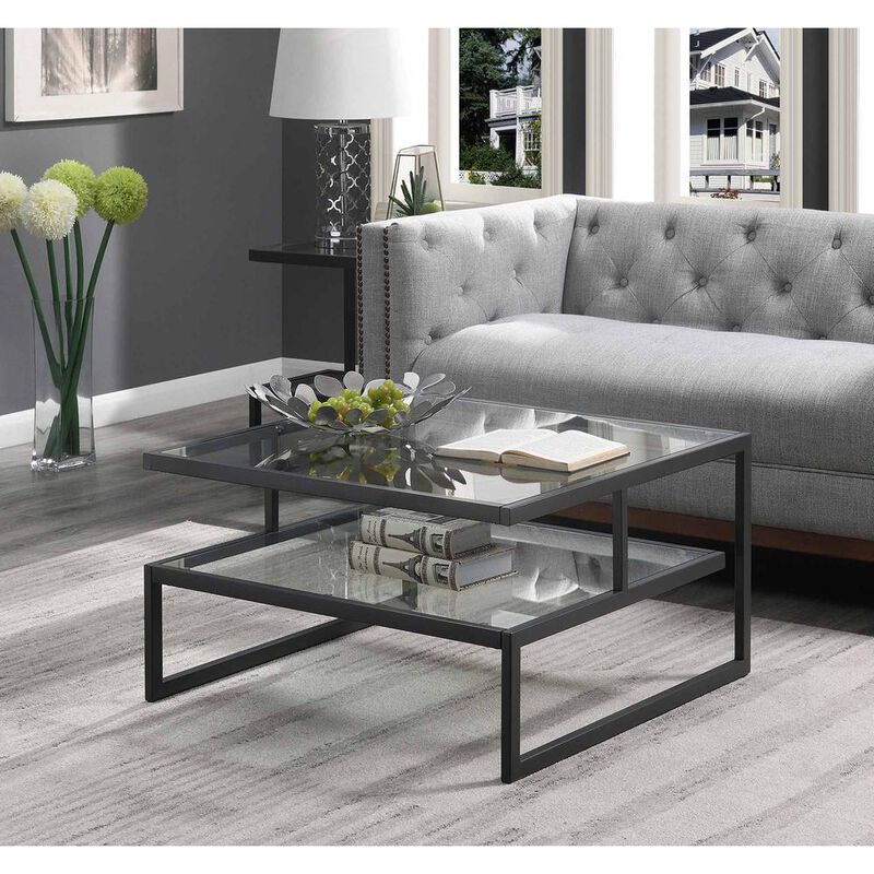 Convience Concept, Inc. Royal Crest Stripes Coffee Table