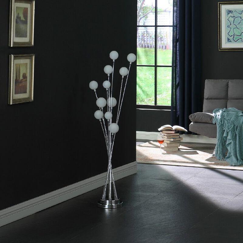 Streamdale 46" Modern Chrysanthe Aluminum Floor Lamp