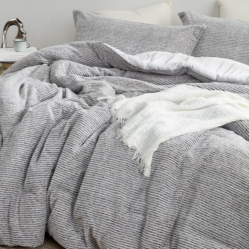 Glacier Frost - Coma Inducer&reg; Oversized Comforter Set - Snowy Gray