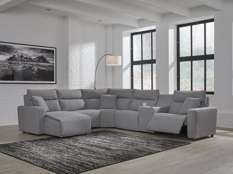 ModMax II 6-Piece Power Reclining Sectional with Chaise image number 1