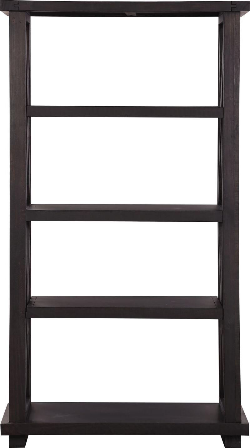Yosemite Solid Wood Bookcase in Cafe