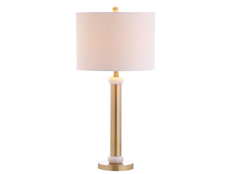 Gregory Metal/Marble LED Table Lamp