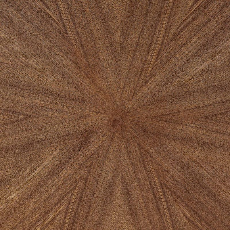 Crossroads 47" Round Wood Dining Table image number 6