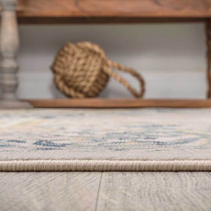 Rosalia Cottage Medallion Beige/Ivory Rug