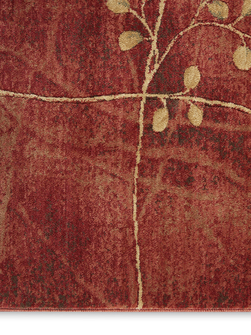 Somerset ST74 Flame 6'7" x 9'7" Rug image number 3