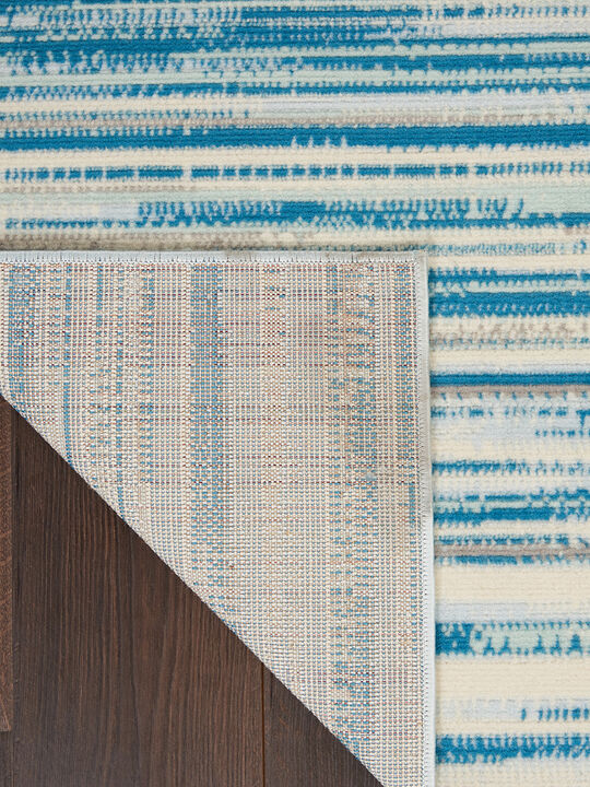Jubilant JUB04 Blue 6' x 9' Rug