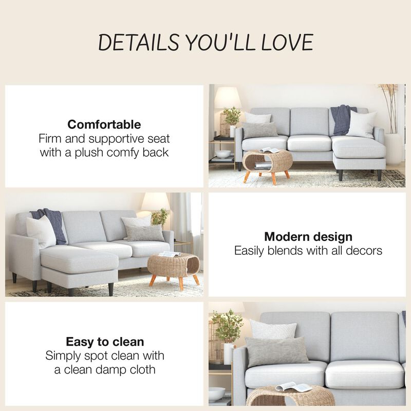 Mr. Kate Winston Reversible Sofa Sectional