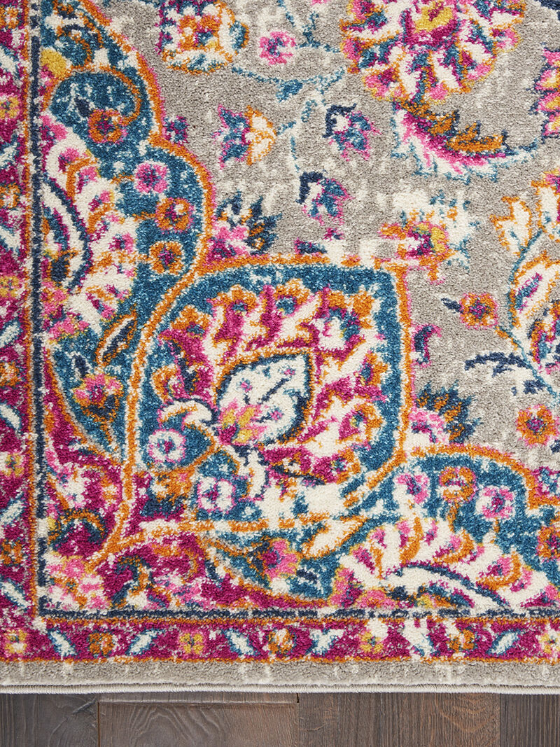 Passion PSN22 Gray/Multicolor 6'7" x 9'6" Rug image number 3