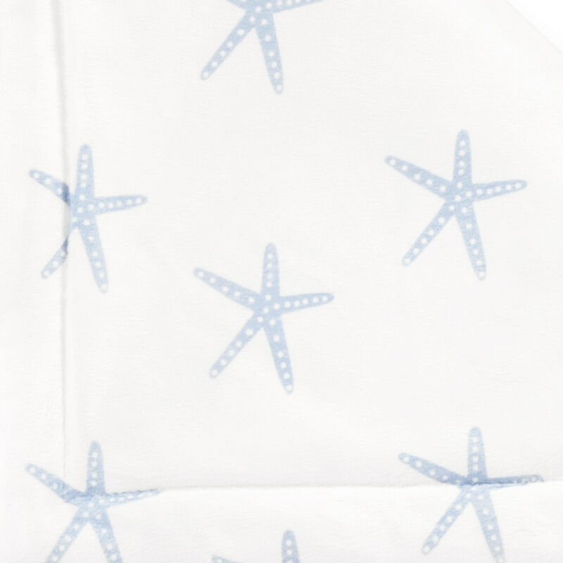 Narwhal Starfish Reversible Soft & Plush Oversized Blanket Single