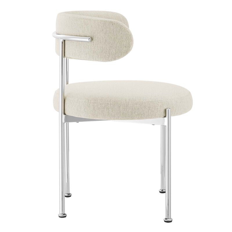 Albie Fabric Dining Chairs - Set of 2 image number 3
